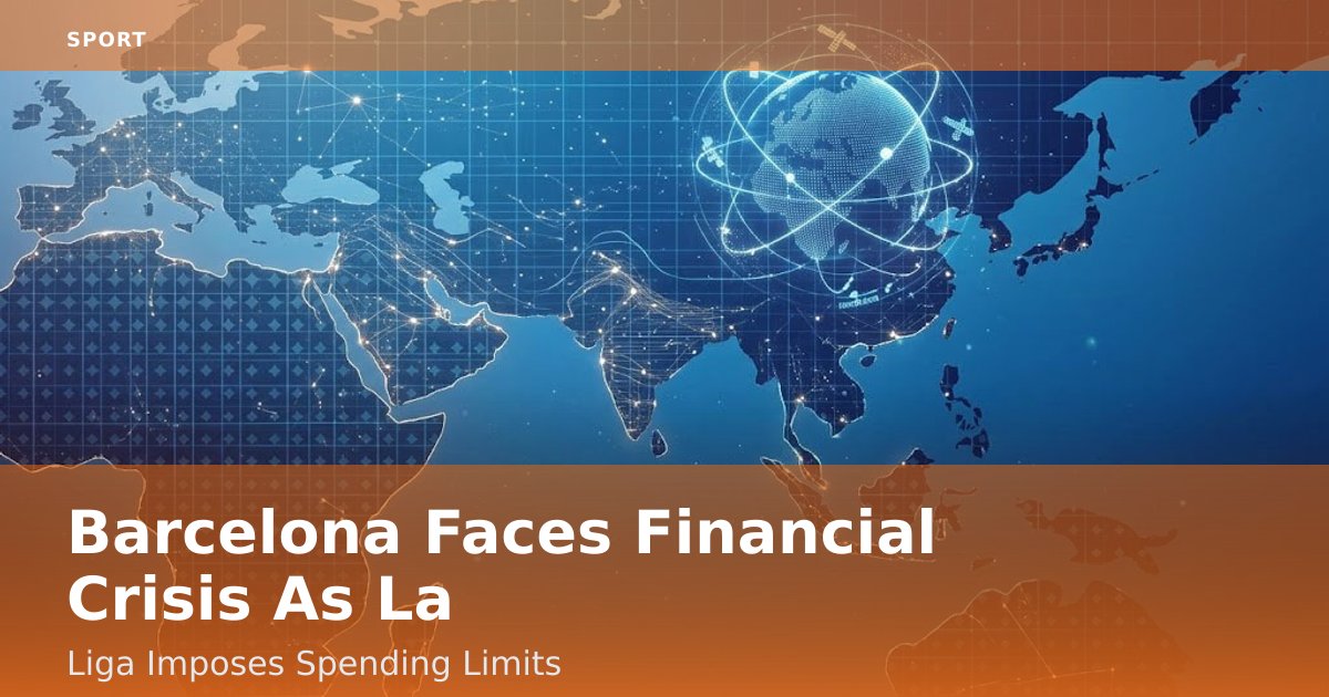 Barcelona Faces Financial Crisis As La Liga Imposes Spending Limits