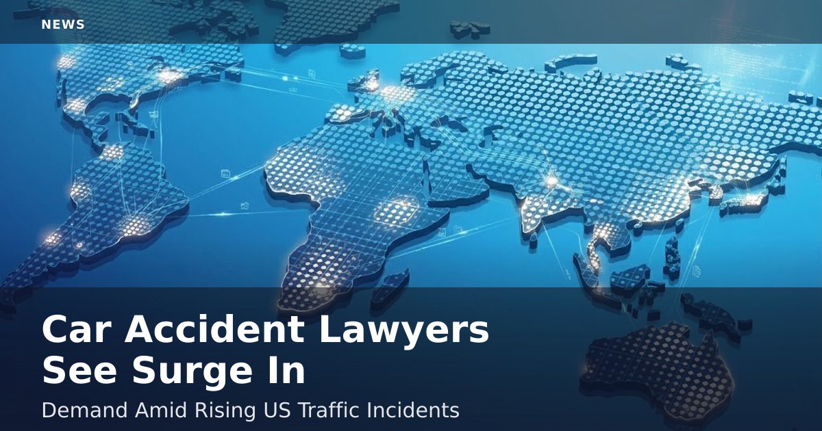 Car Accident Lawyers See Surge In Demand Amid Rising US Traffic Incidents