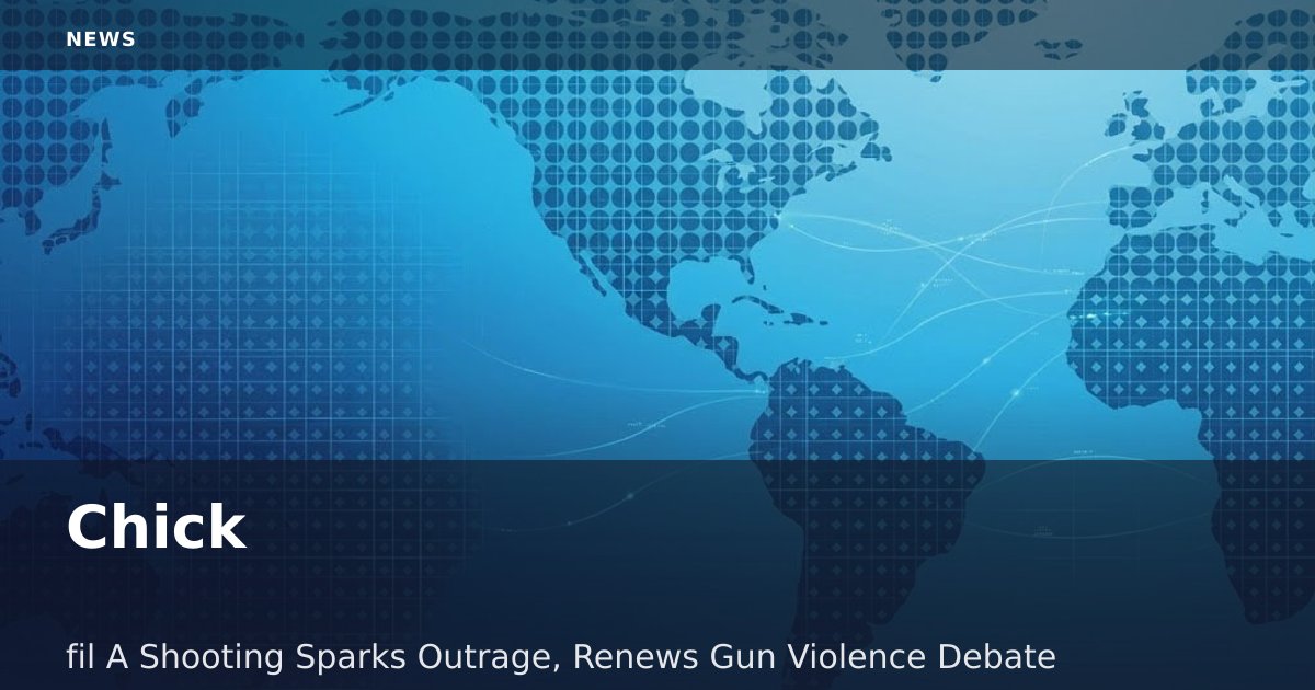 Chick-fil-A Shooting Sparks Outrage, Renews Gun Violence Debate