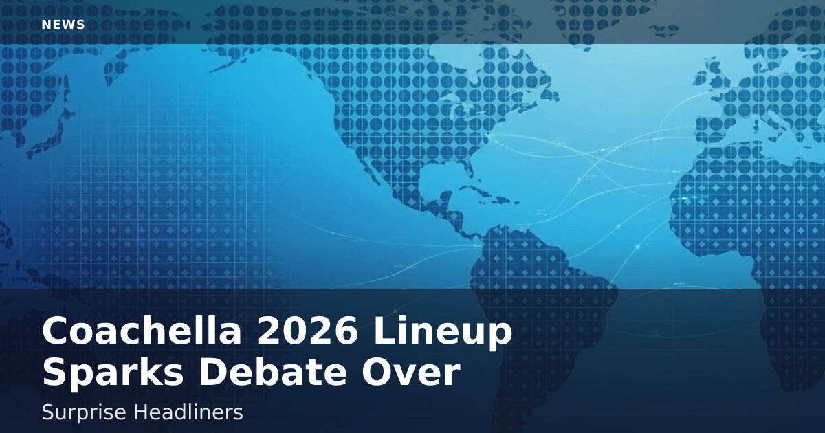 Coachella 2026 Lineup Sparks Debate Over Surprise Headliners