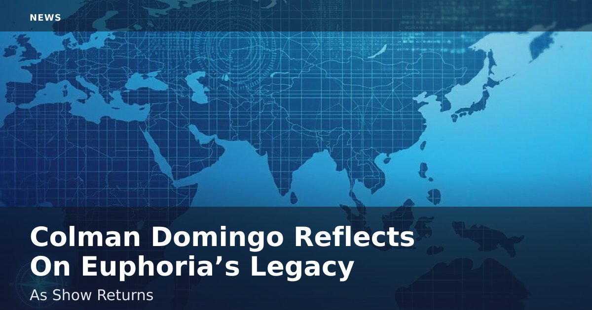 Colman Domingo Reflects On Euphoria’s Legacy As Show Returns