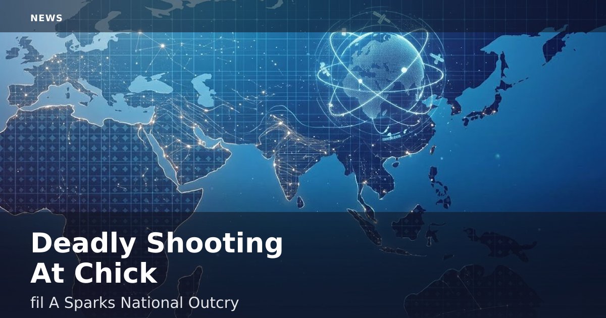 Deadly Shooting At Chick-fil-A Sparks National Outcry