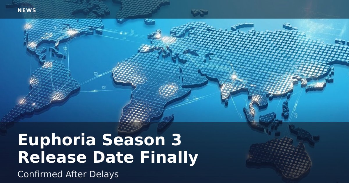 Euphoria Season 3 Release Date Finally Confirmed After Delays