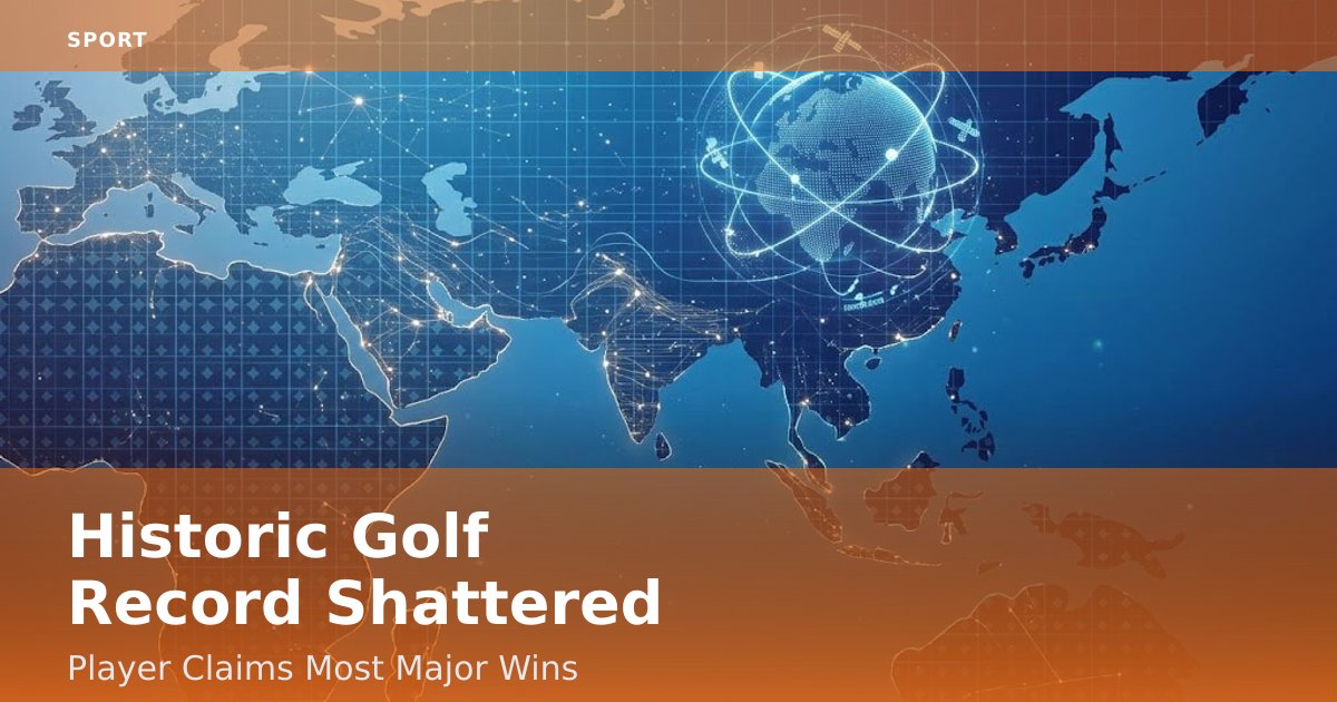 Historic Golf Record Shattered: Player Claims Most Major Wins