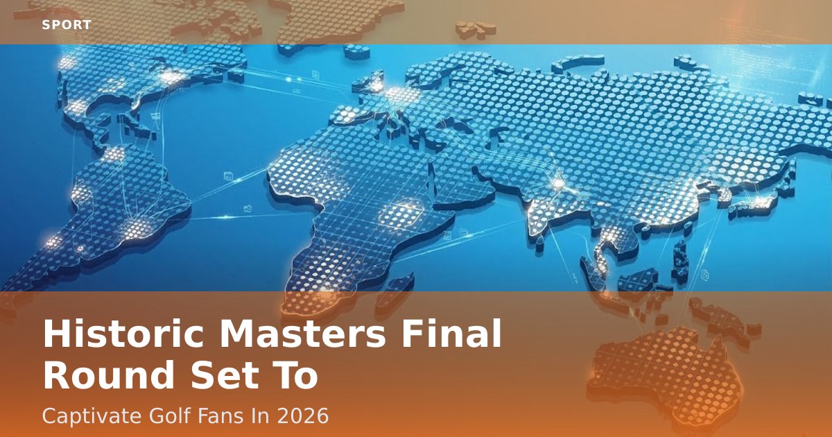 Historic Masters Final Round Set To Captivate Golf Fans In 2026