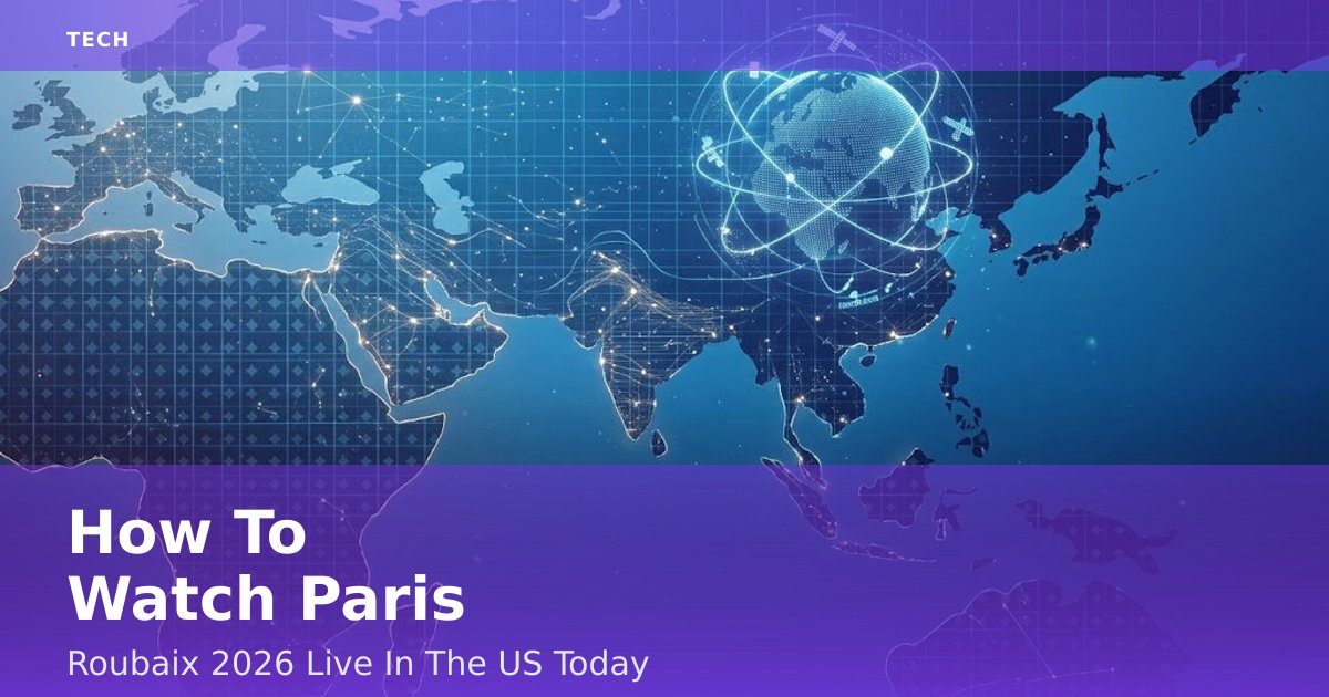 How To Watch Paris-Roubaix 2026 Live In The US Today