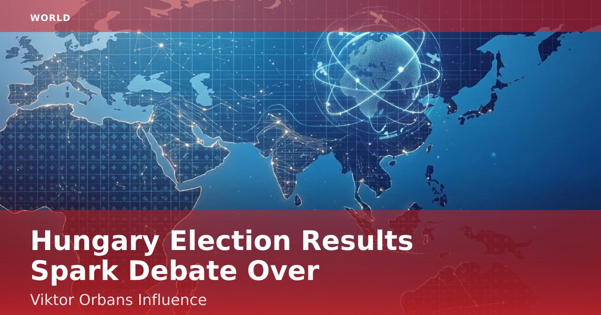 Hungary Election Results Spark Debate Over Viktor Orban's Influence