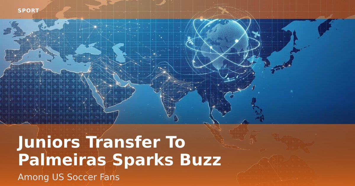 Junior's Transfer To Palmeiras Sparks Buzz Among US Soccer Fans