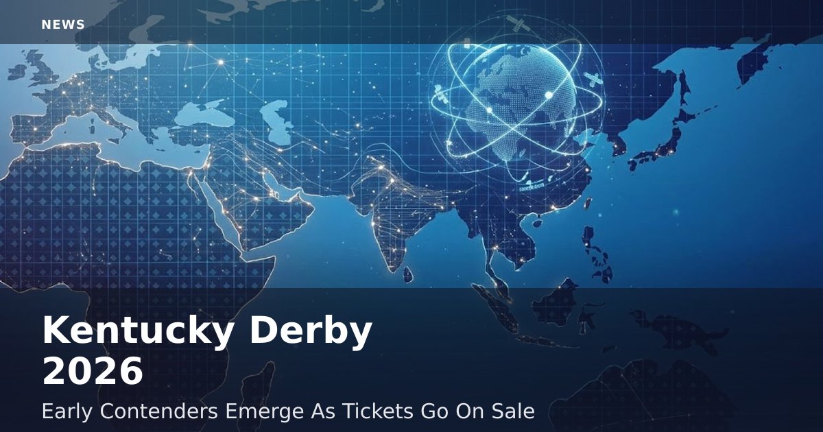 Kentucky Derby 2026: Early Contenders Emerge As Tickets Go On Sale