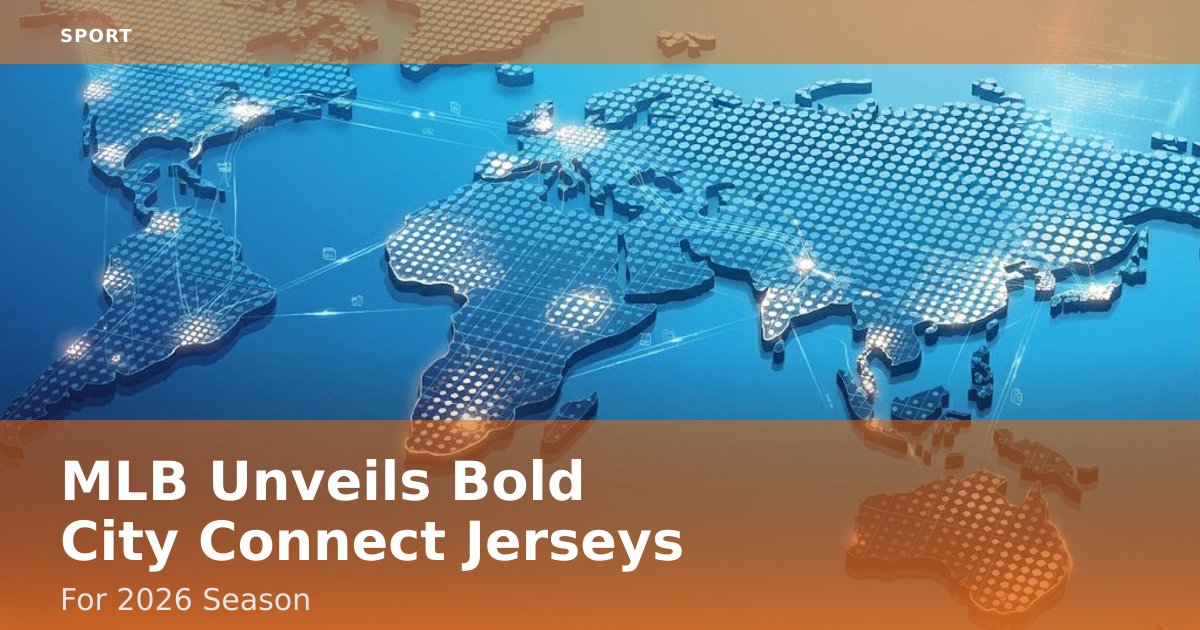 MLB Unveils Bold City Connect Jerseys For 2026 Season