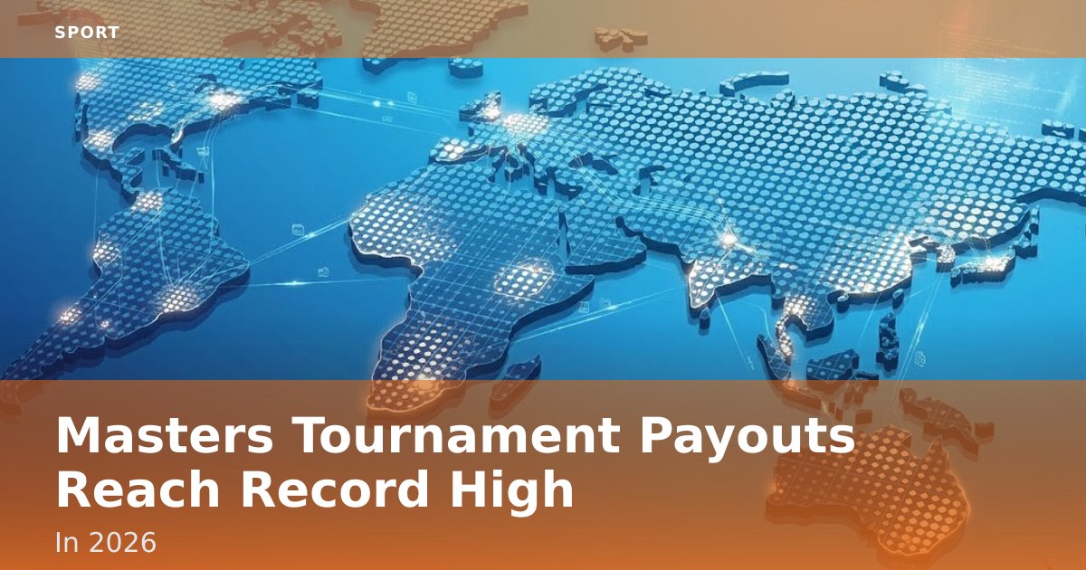 Masters Tournament Payouts Reach Record High In 2026