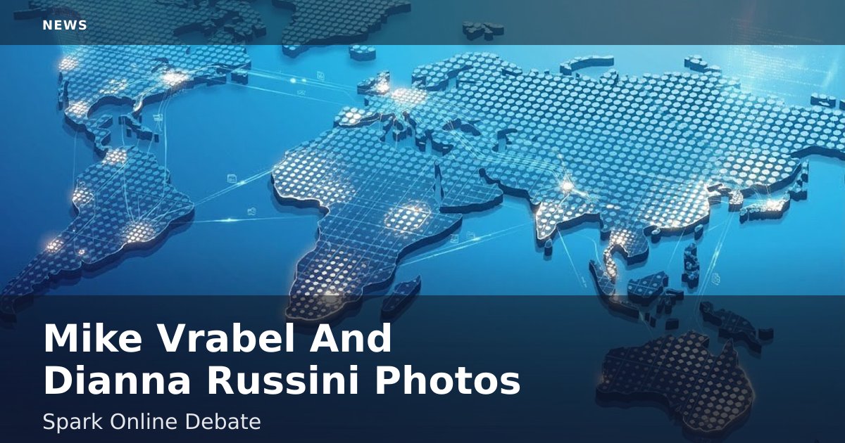 Mike Vrabel And Dianna Russini Photos Spark Online Debate