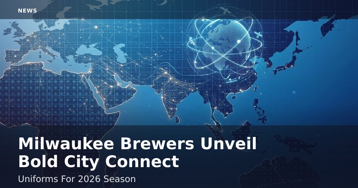 Milwaukee Brewers Unveil Bold City Connect Uniforms For 2026 Season