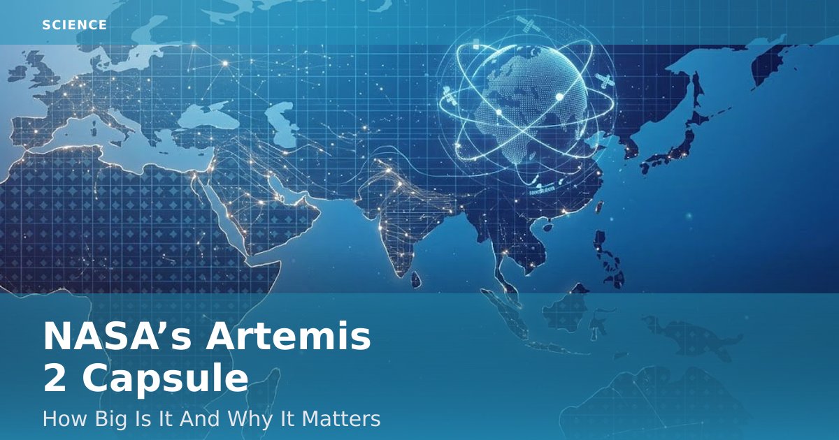 NASA’s Artemis 2 Capsule: How Big Is It And Why It Matters