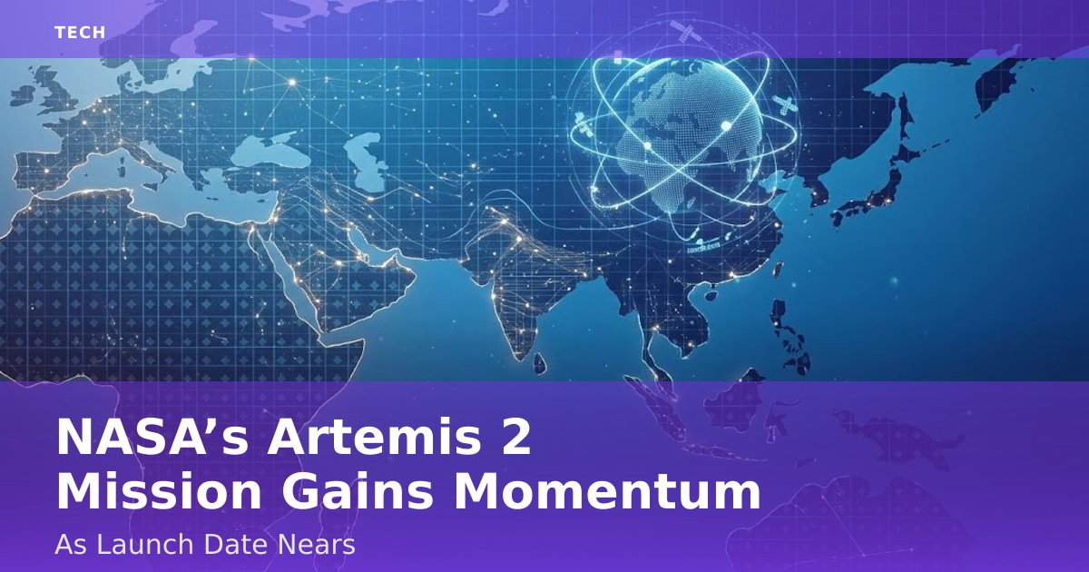 NASA’s Artemis 2 Mission Gains Momentum As Launch Date Nears