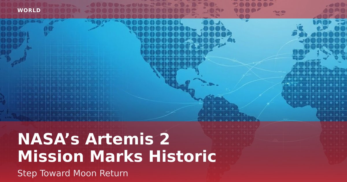 NASA’s Artemis 2 Mission Marks Historic Step Toward Moon Return