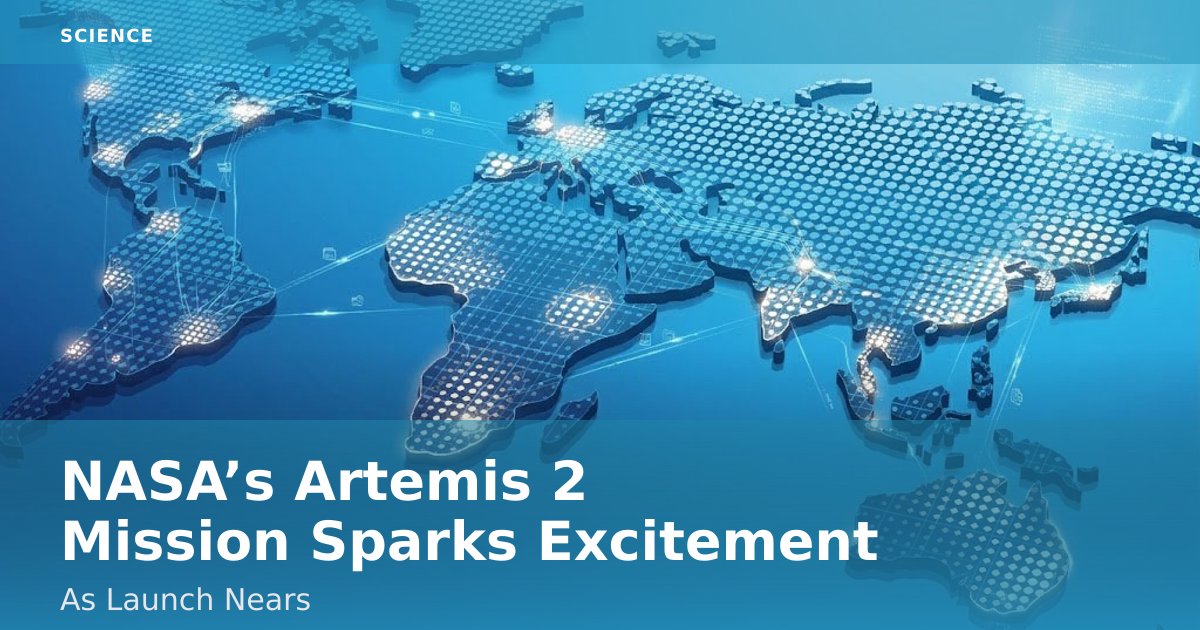 NASA’s Artemis 2 Mission Sparks Excitement As Launch Nears