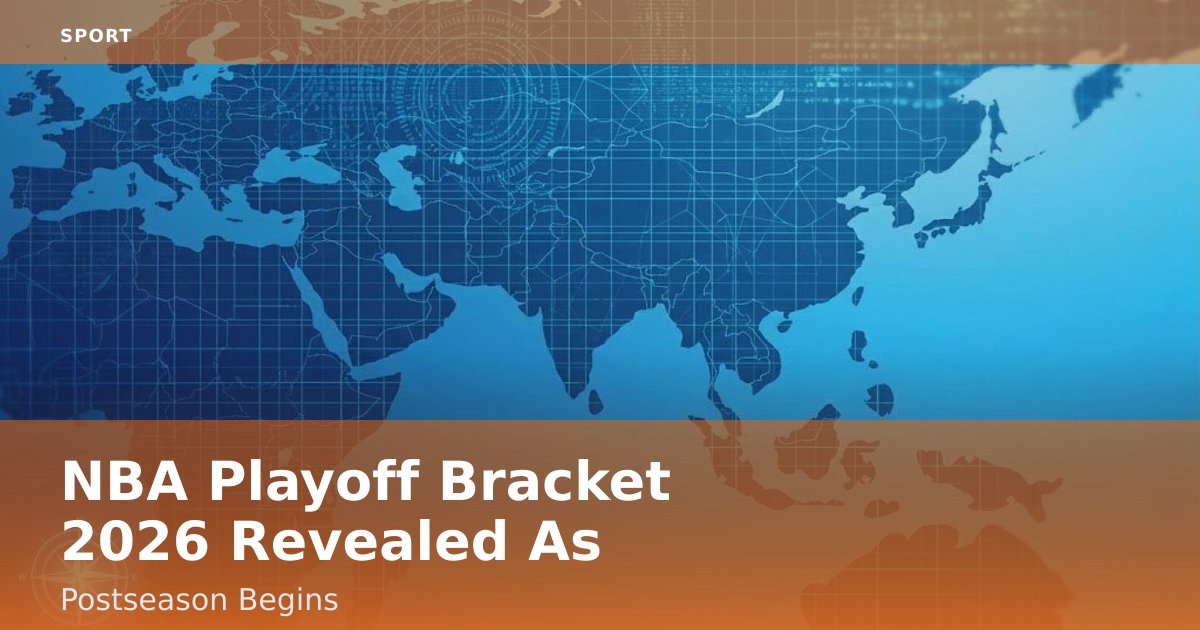 NBA Playoff Bracket 2026 Revealed As Postseason Begins