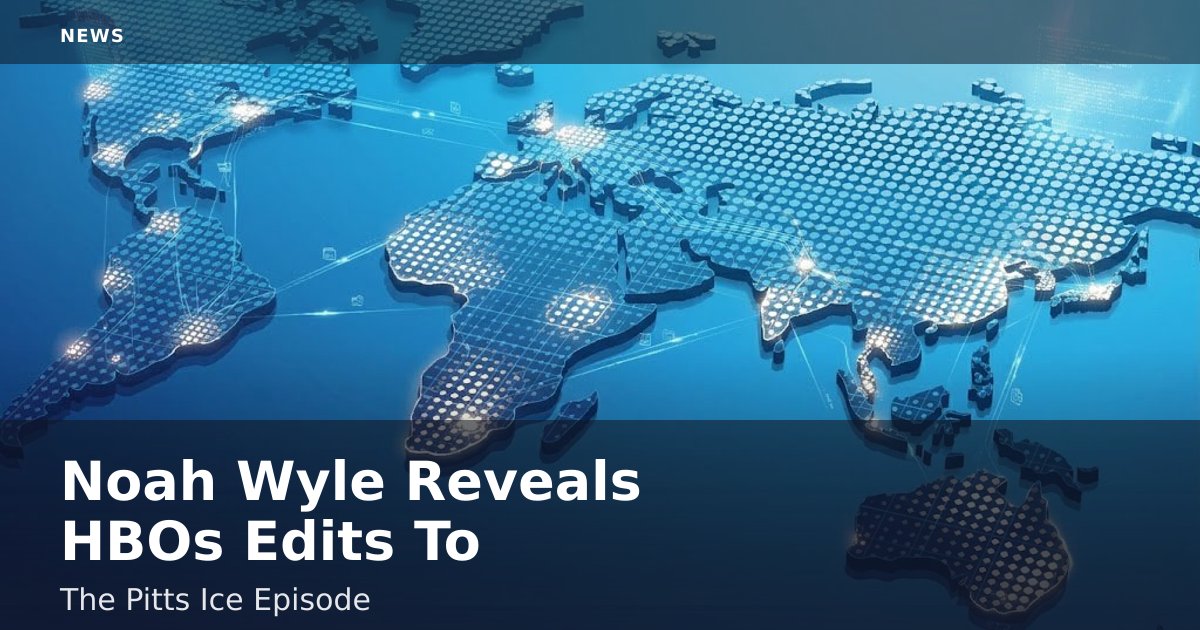 Noah Wyle Reveals HBO's Edits To "The Pitt's Ice" Episode