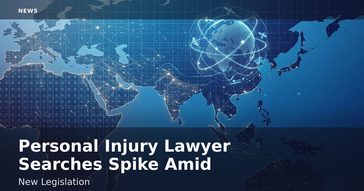 Personal Injury Lawyer Searches Spike Amid New Legislation