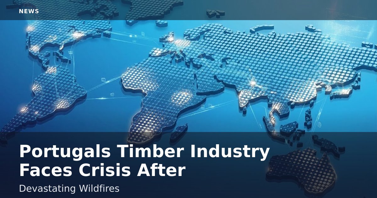 Portugal's Timber Industry Faces Crisis After Devastating Wildfires