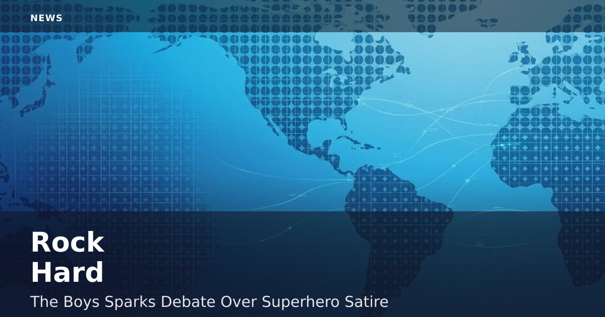 Rock Hard: The Boys Sparks Debate Over Superhero Satire