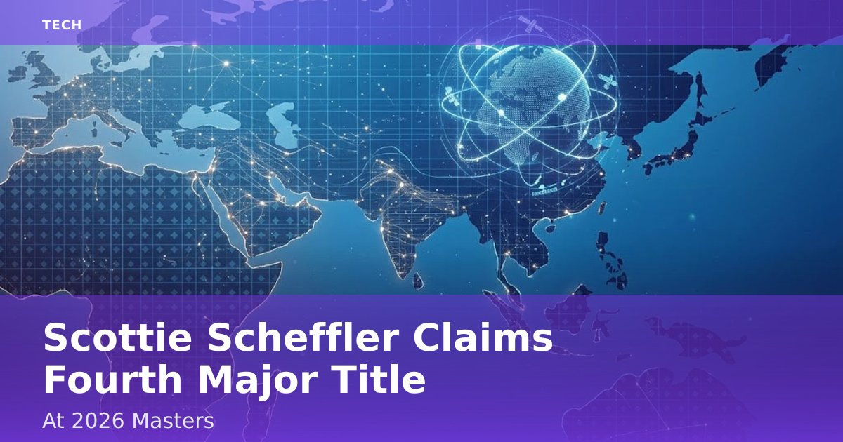 Scottie Scheffler Claims Fourth Major Title At 2026 Masters