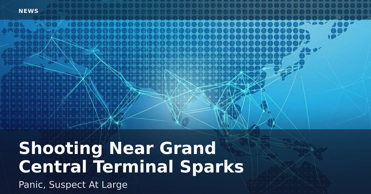 Shooting Near Grand Central Terminal Sparks Panic, Suspect At Large