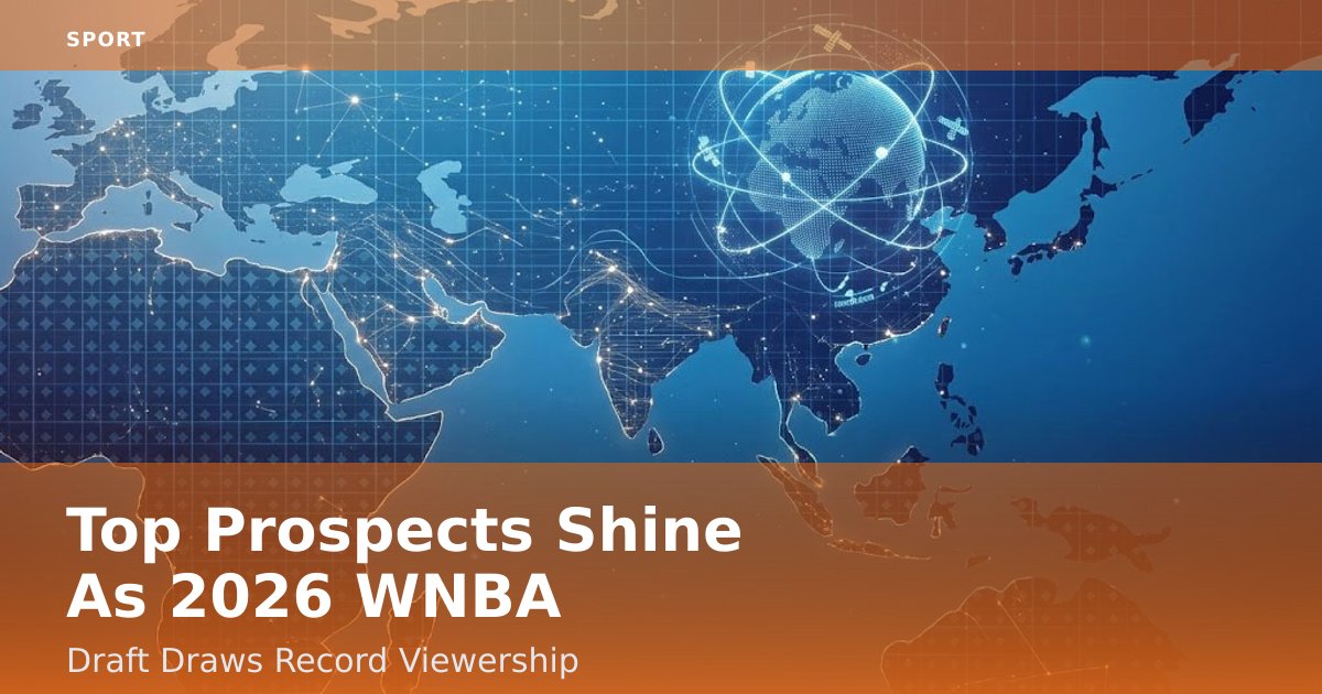 Top Prospects Shine As 2026 WNBA Draft Draws Record Viewership