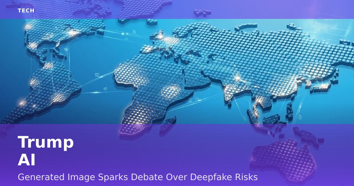 Trump AI-Generated Image Sparks Debate Over Deepfake Risks