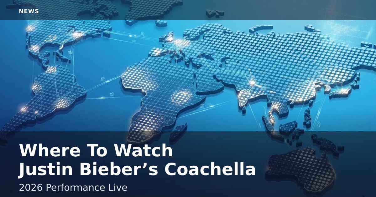 Where To Watch Justin Bieber’s Coachella 2026 Performance Live